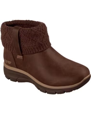 SKECHERS STIVALETTI BASSI DONNA EASY GOING - COZY WEATHER 4 MARRóN