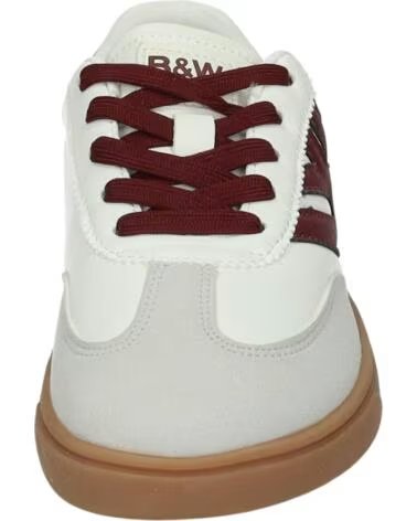 BASKETS CASUAL BW BREAK WALK BWSH401019 BLANC BLANCO