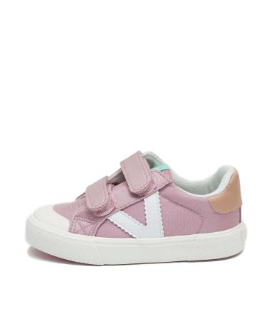 Sneaker für Mädchen VICTORIA TRIBU NYLON TIRAS ROSA
