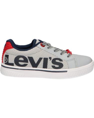 girl and boy Trainers LEVIS VFUT0030T FUTURE 0122 WHITE