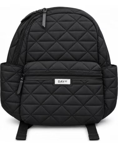 SAC À DOS MATELASSÉ DAY ET NOIR