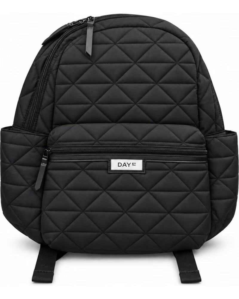 SAC À DOS MATELASSÉ DAY ET NOIR