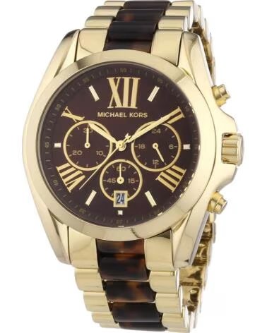 RELÓGIO MICHAEL KORS MK5696 DOURADO E PRETO DORADO Y NEGRO