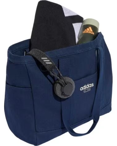 ADIDAS BOLSO SHOPPER DE LONA AZUL