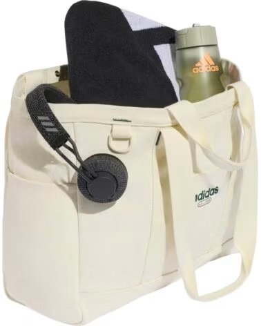 ADIDAS BOLSO SHOPPER DE LONA BEIGE