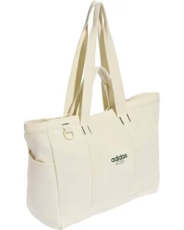 ADIDAS BOLSO SHOPPER DE LONA BEIGE
