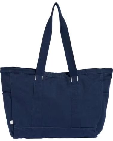 ADIDAS BOLSO SHOPPER DE LONA AZUL