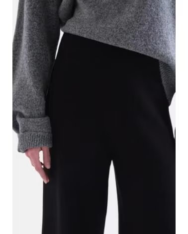 COMPAIA FANTASTICA PANTALONI IN MAGLIA NERI NEGRO