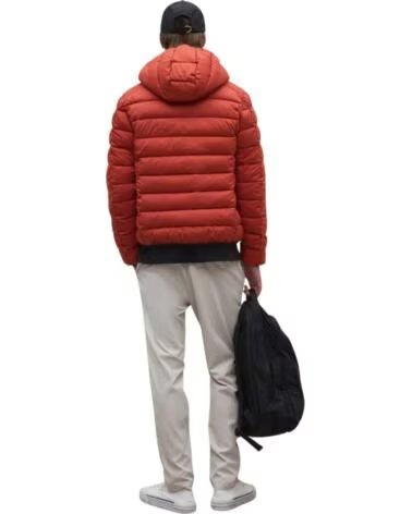 ECOALF GESTEPPTE HERRENJACKE MIT KAPUZE NARANJA