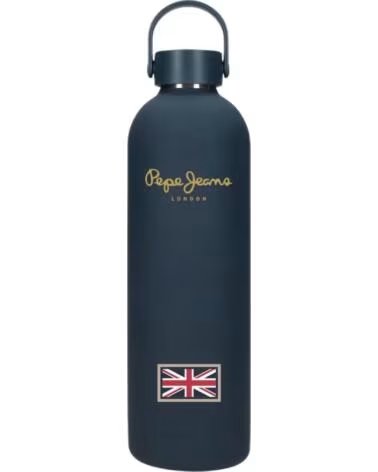 BOUTEILLE D´EAU RÉUTILISABLE PEPE JEANS BLEUE AZUL