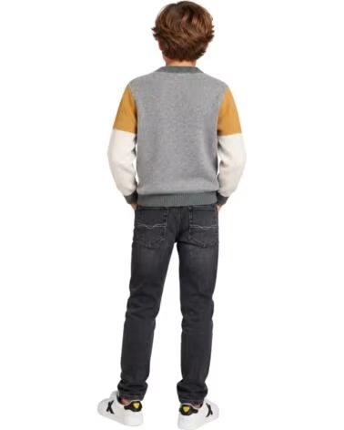 PEPE JEANS PULL ENFANT GRIS
