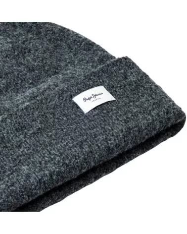 PEPE JEANS BERRETTO IN MAGLIA GRIGIO GRIS