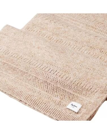 PEPE JEANS STRICKSCHAL BEIGE