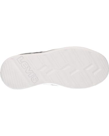 girl and boy Trainers LEVIS VFUT0030T FUTURE 0122 WHITE