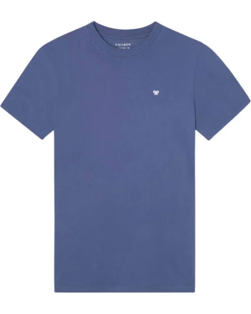 SILBON T-SHIRT MANCHES COURTES HOMME BLEU AZUL