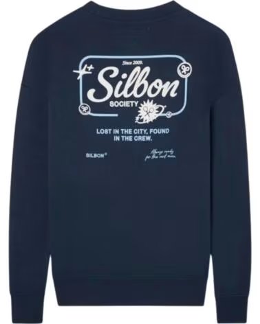 SILBON SUDADERA HOMBRE AZUL