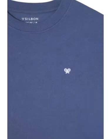SILBON T-SHIRT MANCHES COURTES HOMME BLEU AZUL