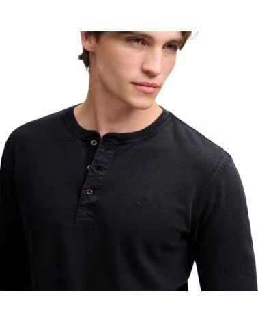 SUPERDRY LANGARMSHIRT HERREN BLAU AZUL
