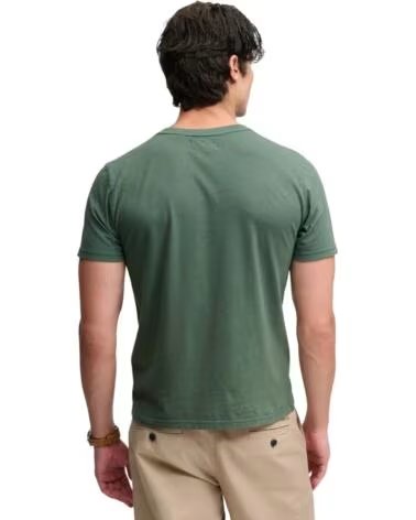 SUPERDRY T-SHIRT MANCHES COURTES HOMME VERT VERDE