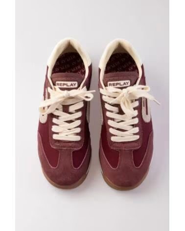 SNEAKER REPLAY GWSIC BORDEAUX DONNA BURDEOS