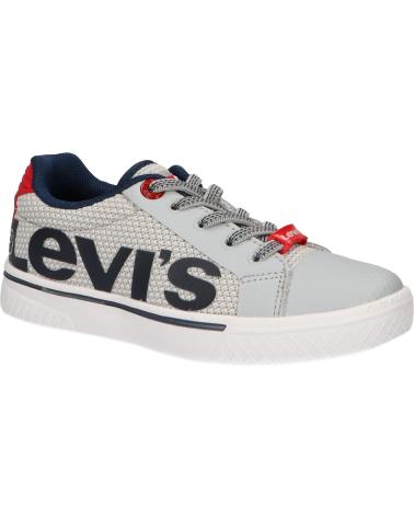 girl and boy Trainers LEVIS VFUT0030T FUTURE 0122 WHITE