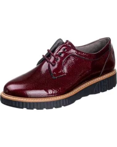 PITILLOS ZAPATOS PLANOS 11551 BURDEOS ROJO