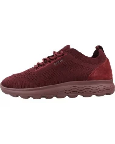 SNEAKER DONNA GEOX MODELLO 108873 BORDEAUX C7011
