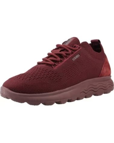 SNEAKER DONNA GEOX MODELLO 108873 BORDEAUX C7011