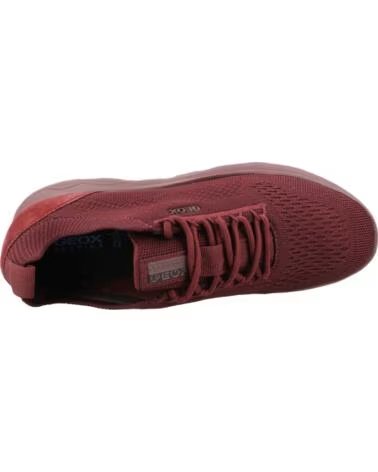 SNEAKER DONNA GEOX MODELLO 108873 BORDEAUX C7011