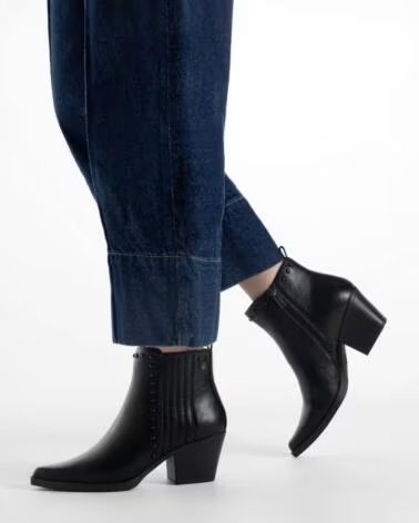 XTI BotIn de mujer 146195 Negro NEGRO