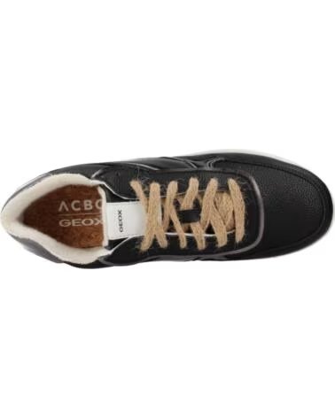 GEOX SNEAKERS DONNA D JAYSEN NERO C9B1G