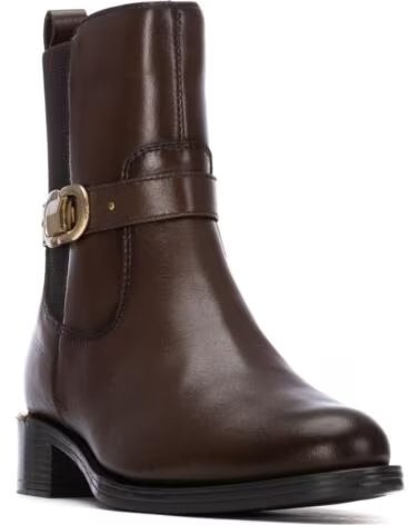 STIVALI IN PELLE MARRONE CARMELA 164008 DA DONNA MARRON