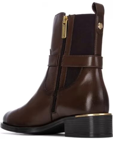 STIVALI IN PELLE MARRONE CARMELA 164008 DA DONNA MARRON