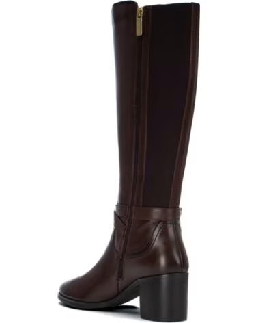 BOTTES HAUTES POUR FEMMES CARMELA 164019 MARRON EN CUIR