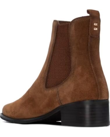BOTAS CHELSEA EM COURO CARMELA 164143 COR CAMEL
