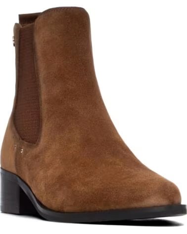 BOTAS CHELSEA EM COURO CARMELA 164143 COR CAMEL