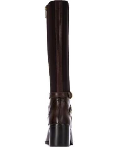 BOTTES HAUTES POUR FEMMES CARMELA 164019 MARRON EN CUIR
