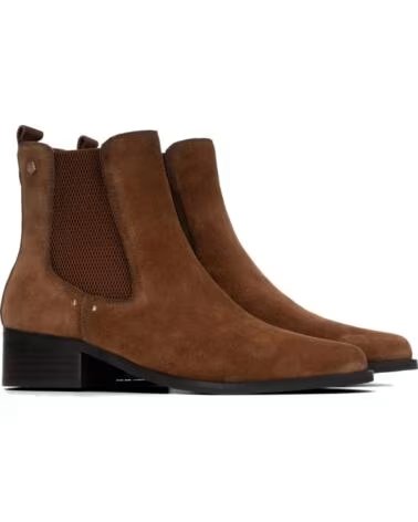 BOTAS CHELSEA EM COURO CARMELA 164143 COR CAMEL