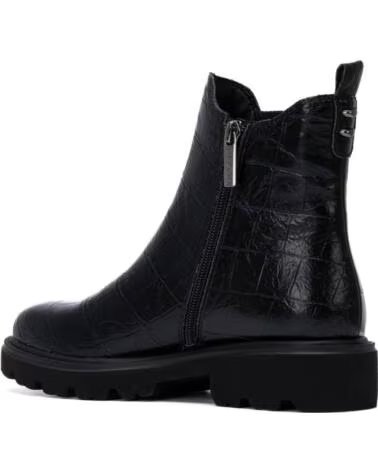 CARMELA 164310 BOTAS DE PELE PRETAS NEGRO