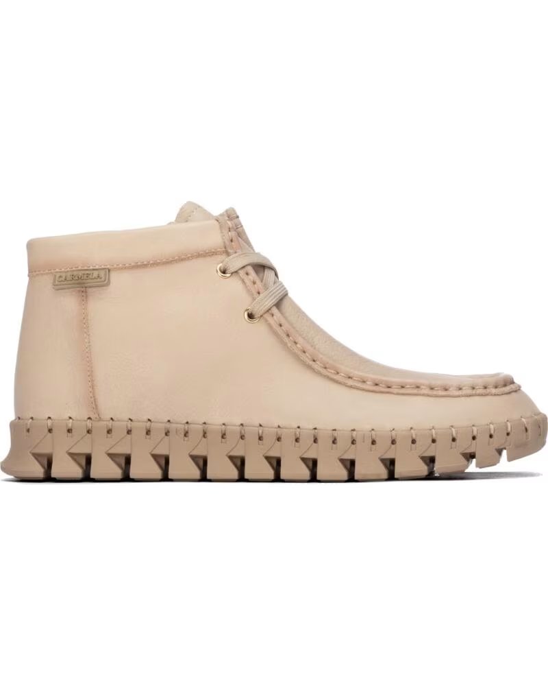 CARMELA 164382 LEDER-FREIZEITE STIEFELETTEN BEIGE