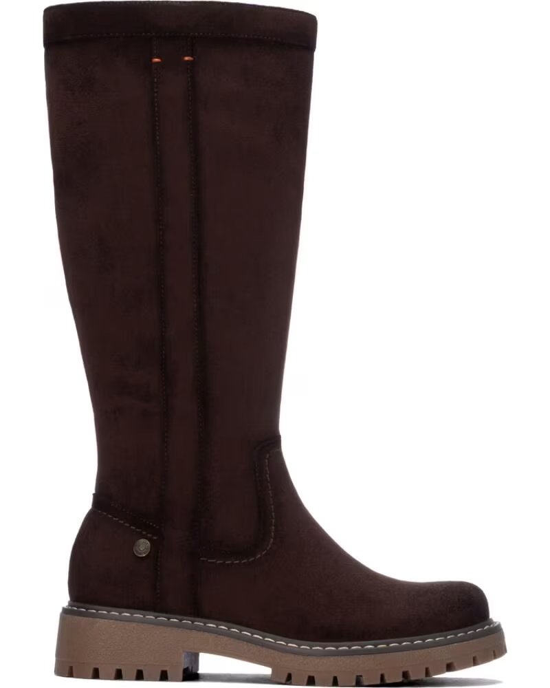 REFRESH Bota de mujer 173029 Marron MARRóN