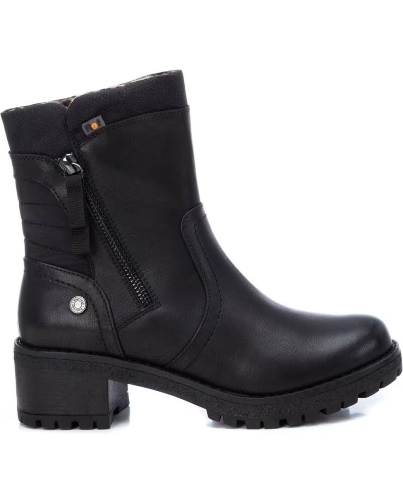 STIVALETTI DA DONNA REFRESH 170179 IN NERO NEGRO