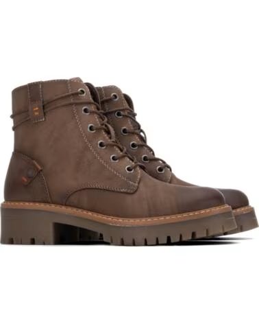 REFRESH BotIn de mujer 176070 Taupe MARRóN