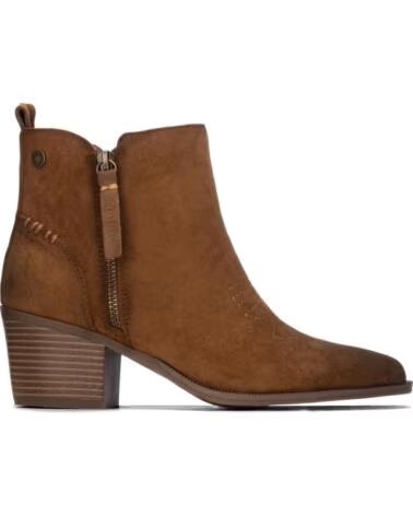 REFRESH BotIn de mujer 176156 Camel MARRóN