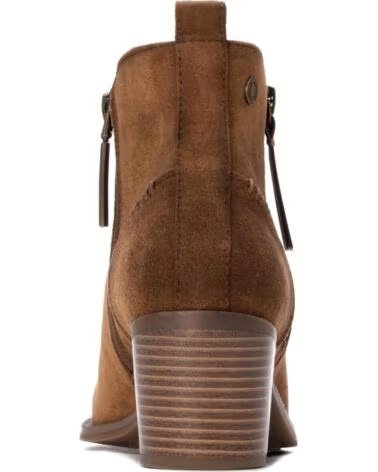 REFRESH BotIn de mujer 176156 Camel MARRóN
