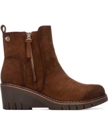 REFRESH BotIn de mujer 176174 Camel MARRóN