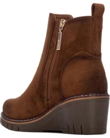 REFRESH BotIn de mujer 176174 Camel MARRóN