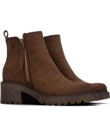 REFRESH BotIn de mujer 176246 Taupe MARRóN
