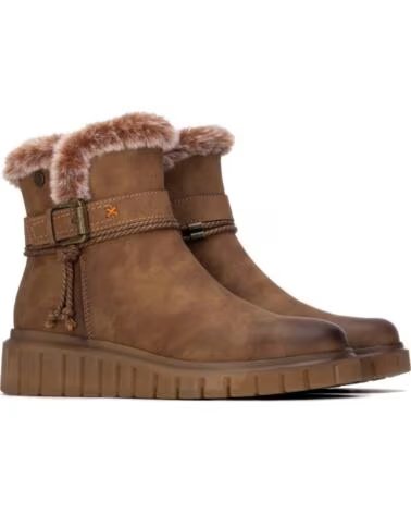REFRESH BotIn de mujer 176214 Camel MARRóN