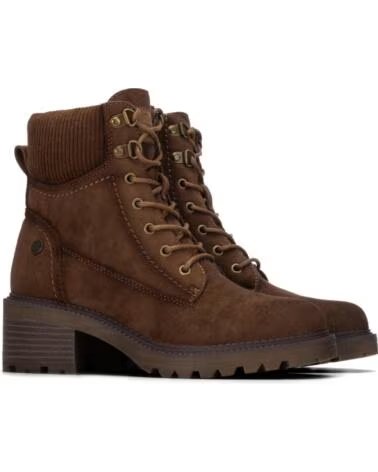 REFRESH BotIn de mujer 176245 Taupe MARRóN